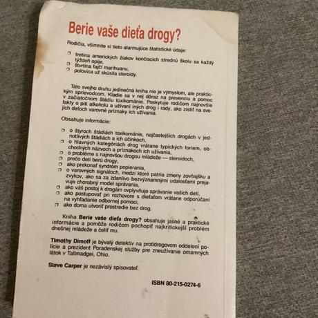 Berie vaše dieťa drogy,