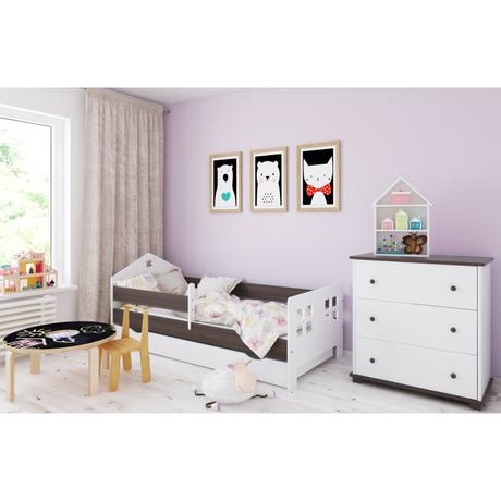 Detská posteľ rôzne veľkosti,farby, šírka (cm): 80,dĺžka (cm): 180