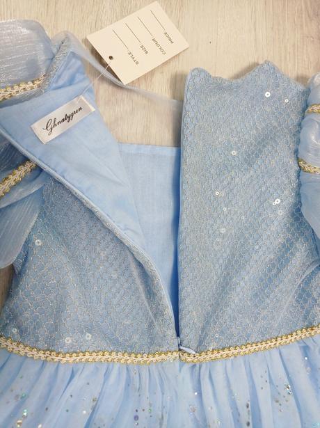 Popoluška kostým na 7 - 9 rokov,