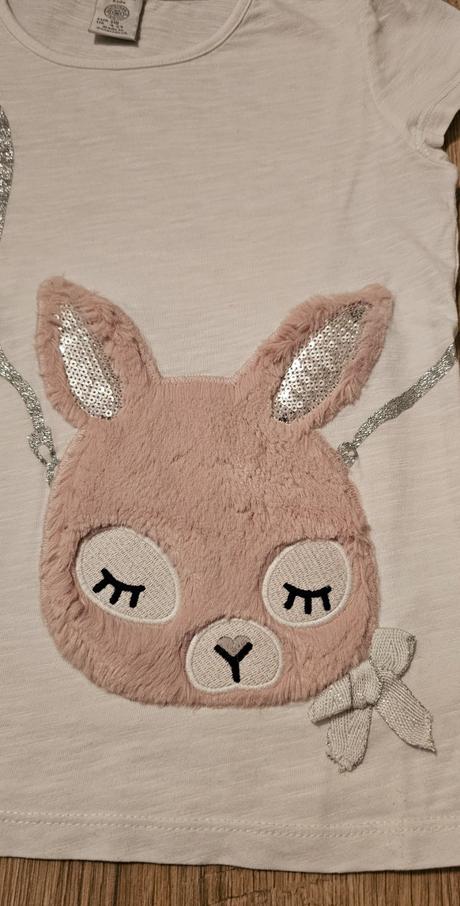 Tričko zajo, lindex,110