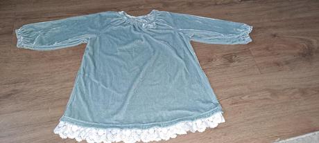 Krásne semišové šaty, lindex,80