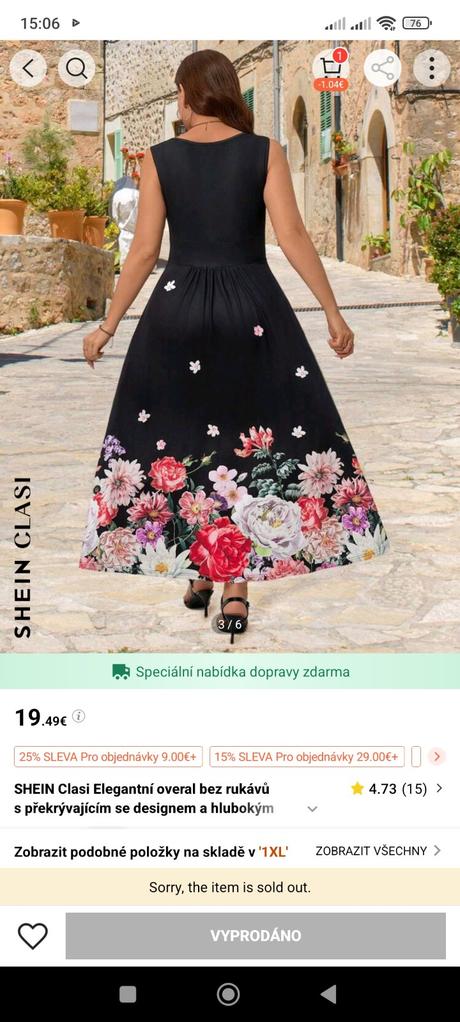 Letné dlhé šaty, xl