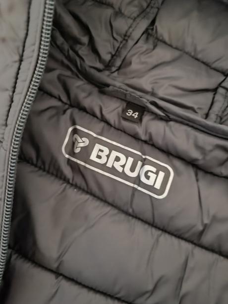 Zimná dlhá prešívaná bunda (kabát), brugi,34