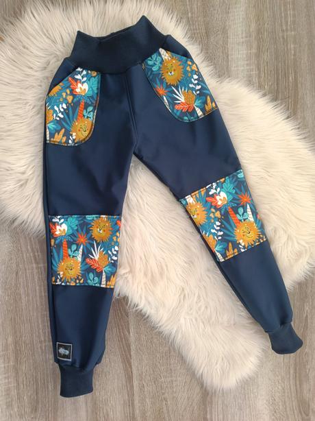 Softshellové nohavice, 80 - 134