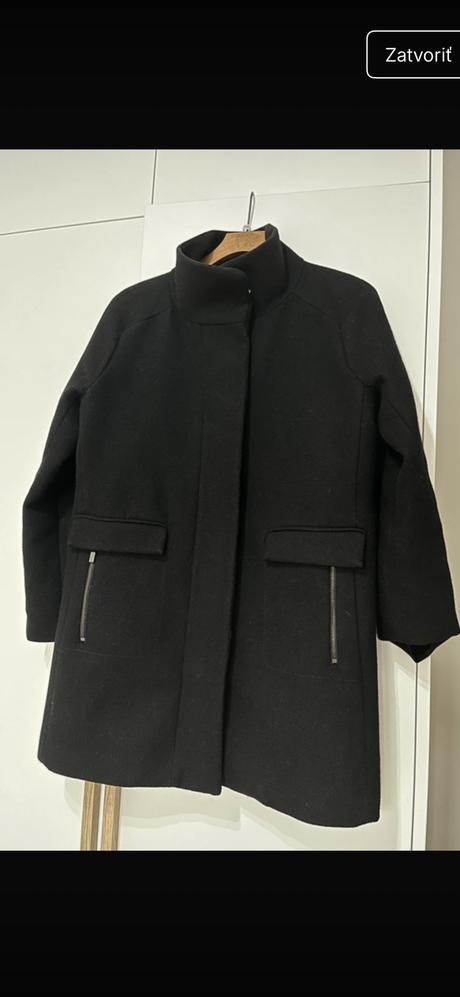 Mango vlneny kabat s opaskom, mango,38