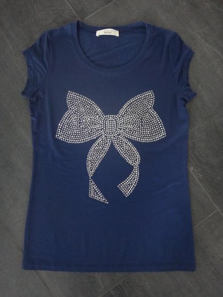 Tričko s mašľou, s