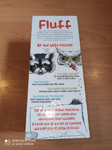 Fluff - stolova hra v anglictine,