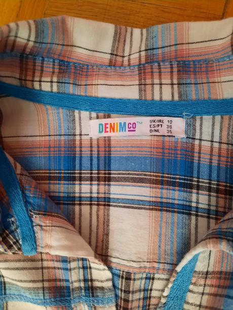 Dámska košeľa, denim,s