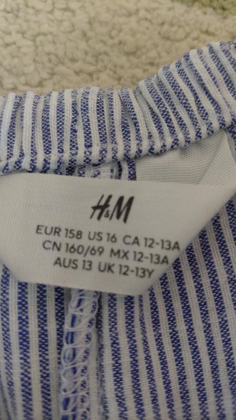 Letné nohavice h&m veľ.158, h&m,158