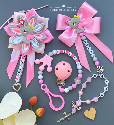 Mašličky na kočík,