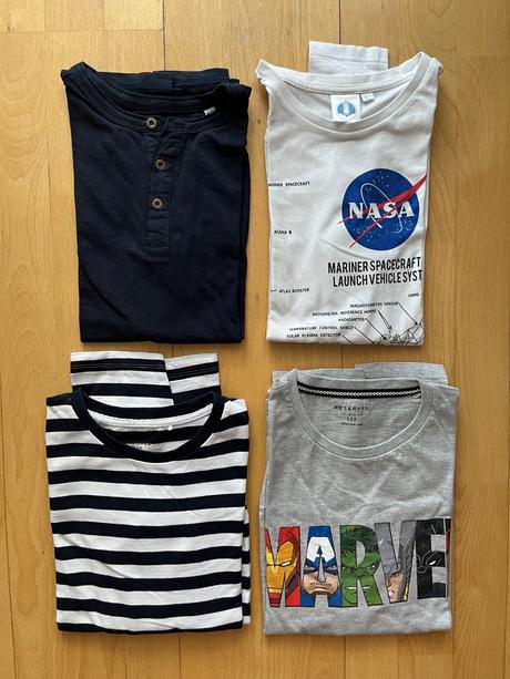 4 ks tricka s dlhym rukavom, 152