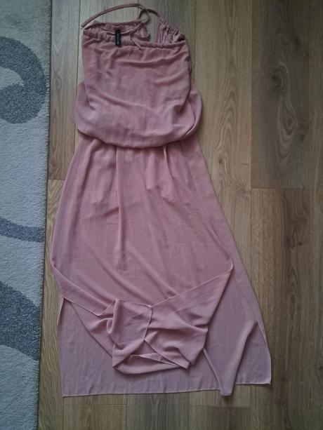 Šifónové maxi šaty, s