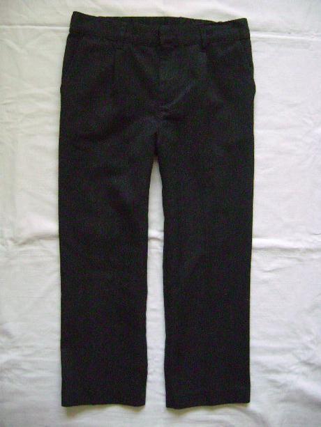 F&f tmavosivé elegantné nohavice vel.116, f&f,116