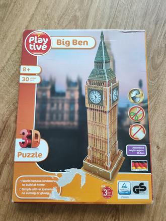 3d puzzle big ben,