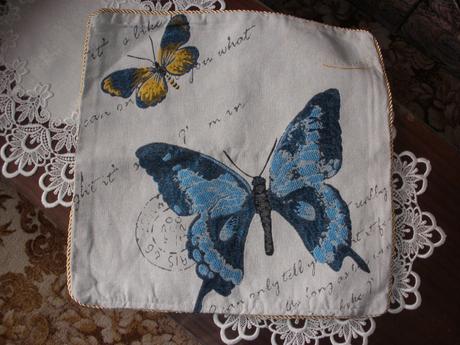 Obliečka na malý vankúš motýľ, 