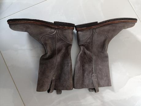 Dievčenské kožené čižmy top stav pépé, 34