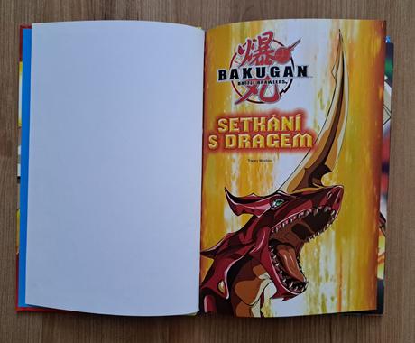 Knihy "bakugan" (2 ks),