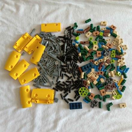 Lego originál, technic diely, nehrané (340ks), 