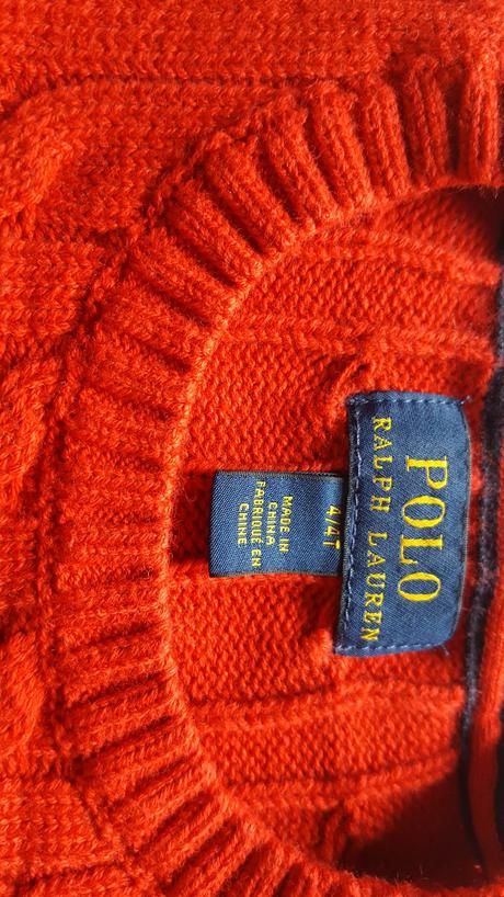 Dievčenský sveter ralph lauren/4 roky, ralph lauren,104