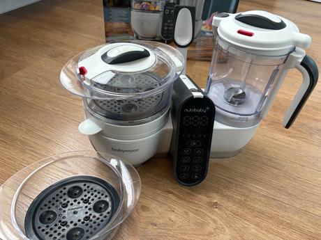 Babymoov nutribaby+ parny varic a mixer, babymoov