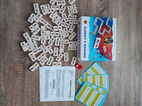 Spoločenská hra slabiky v domine, 