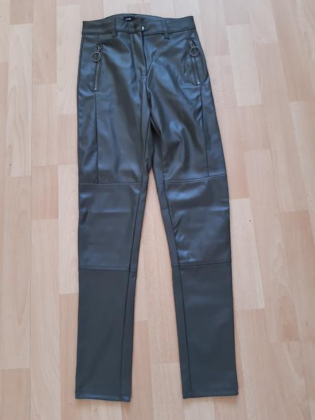 Kožené nohavice, sinsay,xs