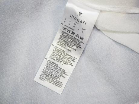 Biela blúzka monari, m