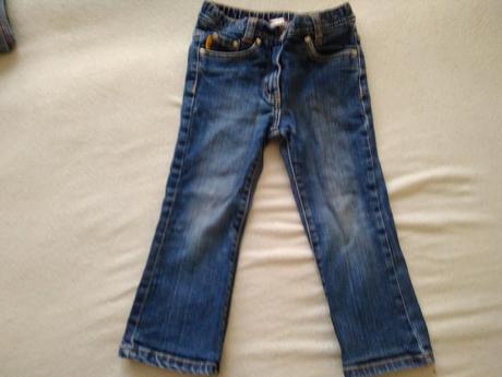 Pekné riflicky, h&m,98