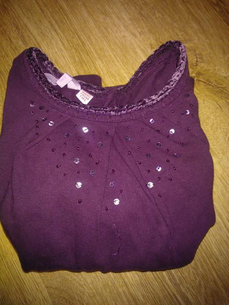 Tričko s flitríkami a kamienkami ,veľ. 3-4 roky, 104