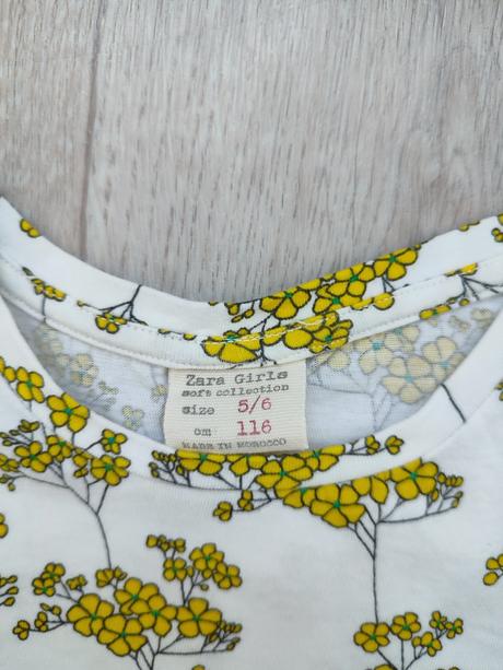 Tričko s čipkou, zara,116