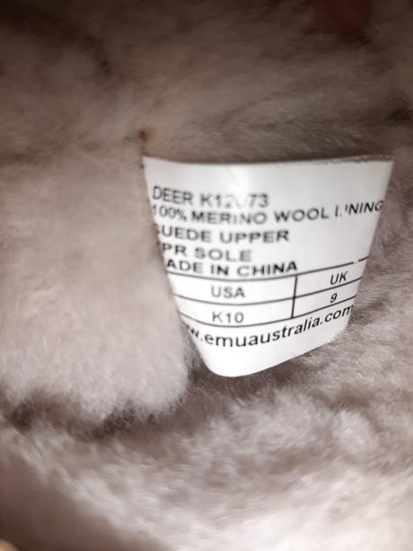 Pravá koža emu austrália merino vlna, 27