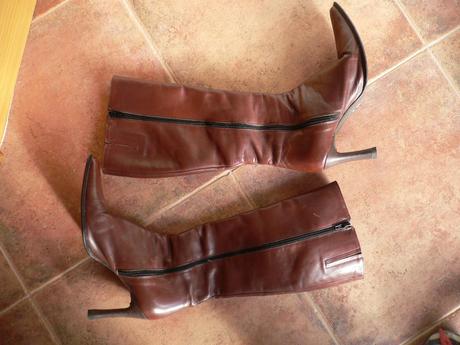 Kožené čižmy 40, 40