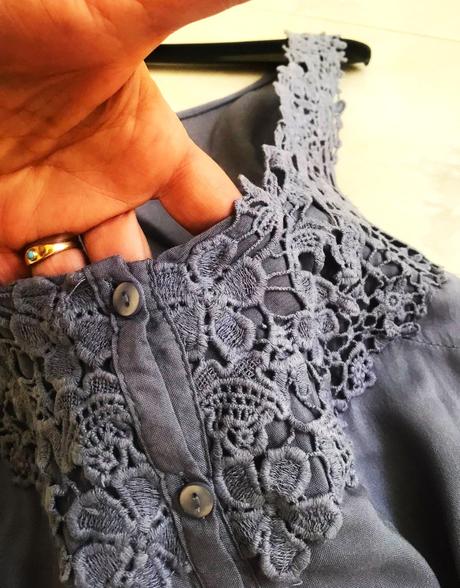 Blúzka s madeirou, amisu,s