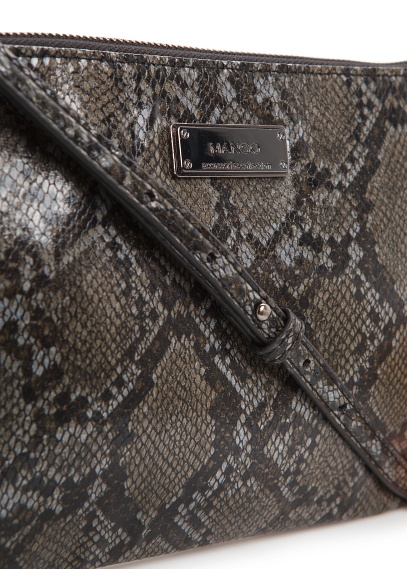 Kabelka mango s hadím zvorom, mango