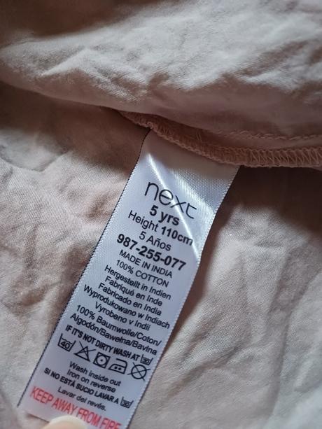 Krásna kvetovaná bavlnená sukňa, next,110