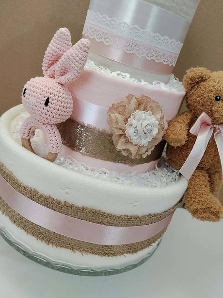 Luxusná plienková torta little princess romance, 