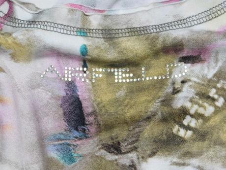 Luxusna upletova tunika/predlzeno tričko, 36