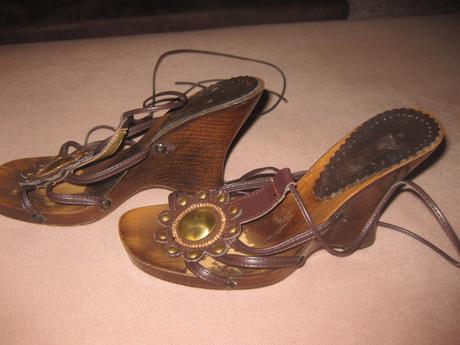 Sandalky s remienkami na zaviazanie, 38