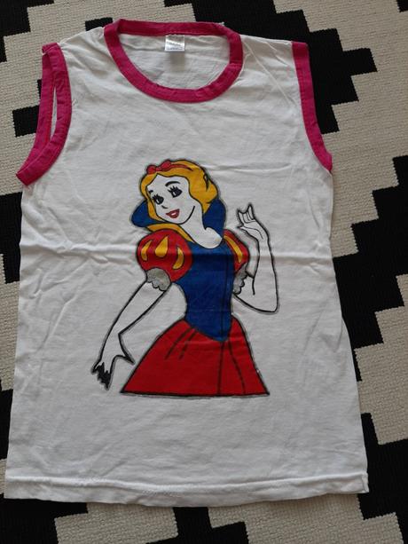 Nádherné hand made tričko so snehulienkou na 5r., 110