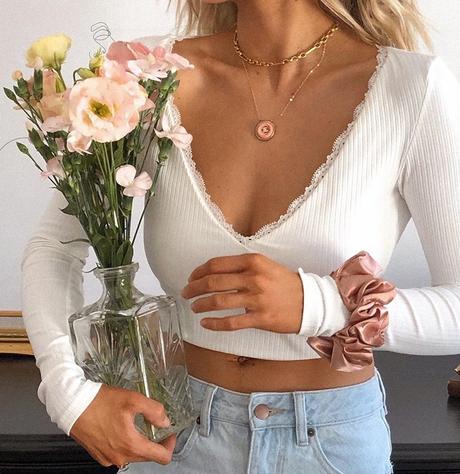 Krátke topy vel. uni, 