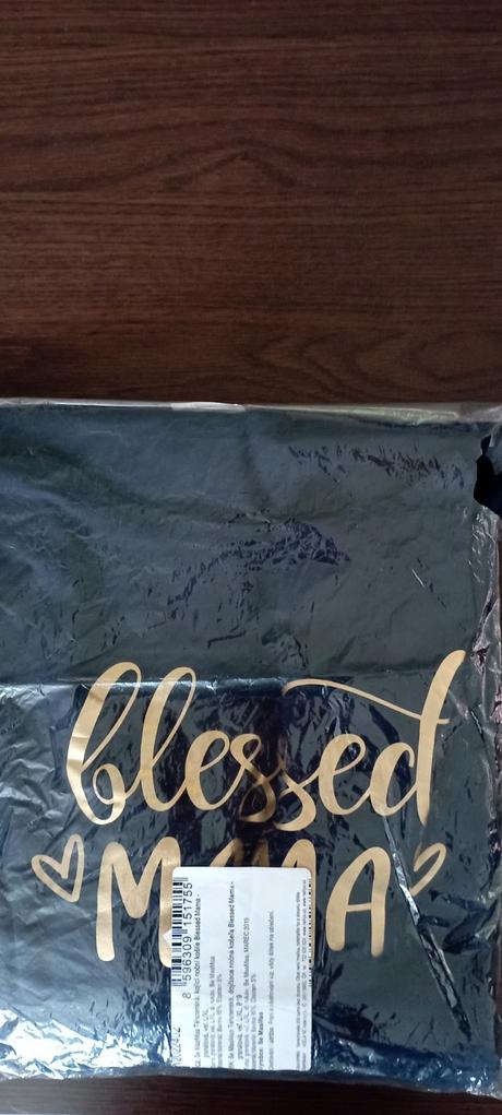 Dojčiaca tehotenská nočná košeľa blessed mama, xl