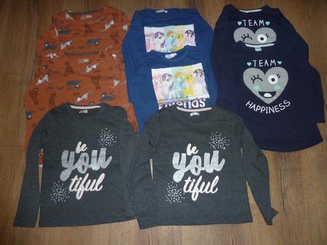 Tričká dlhý rukáv, 128