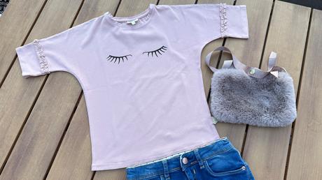 Bose tričko s očami pompdelux 122/128, pompdelux,128