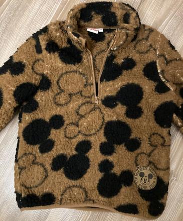 Teplučká huňatá mikinka mickey, pepco,128