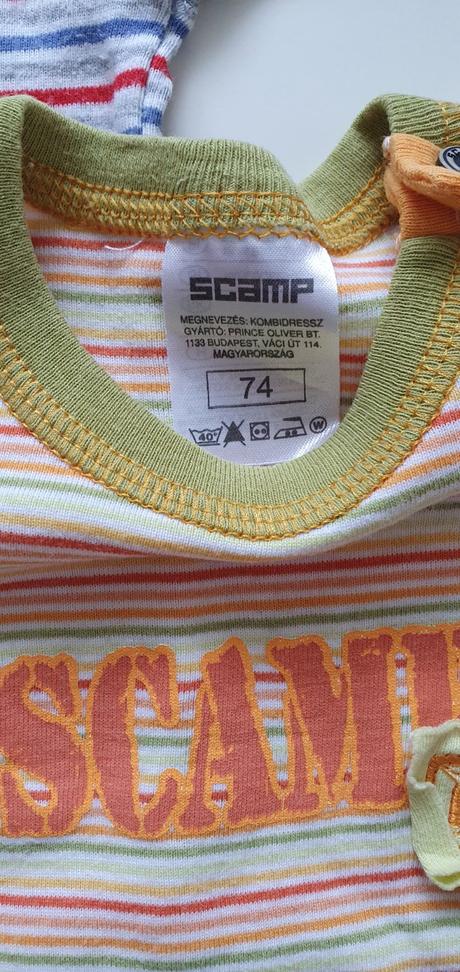 Tričká 2ks, scamp,74