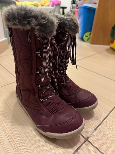 Cizmy v35 waterproof top stav, decathlon,35