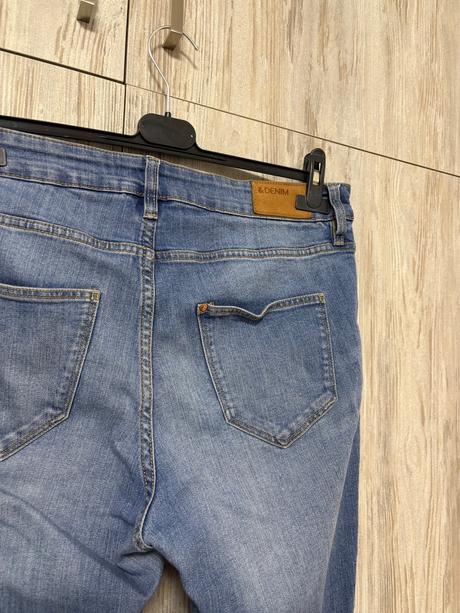 Pánske skinny rifle, h&m,46