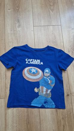 Tričko s krátkym rukávom veľ. 104 cm., marvel,104