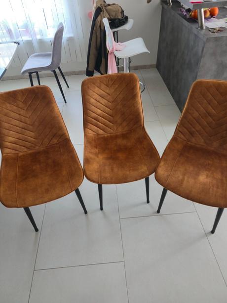 Jedálenske stoličky 3ks, 