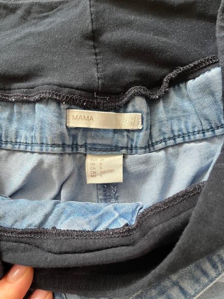 Tehotenské kraťasy, h&m,s